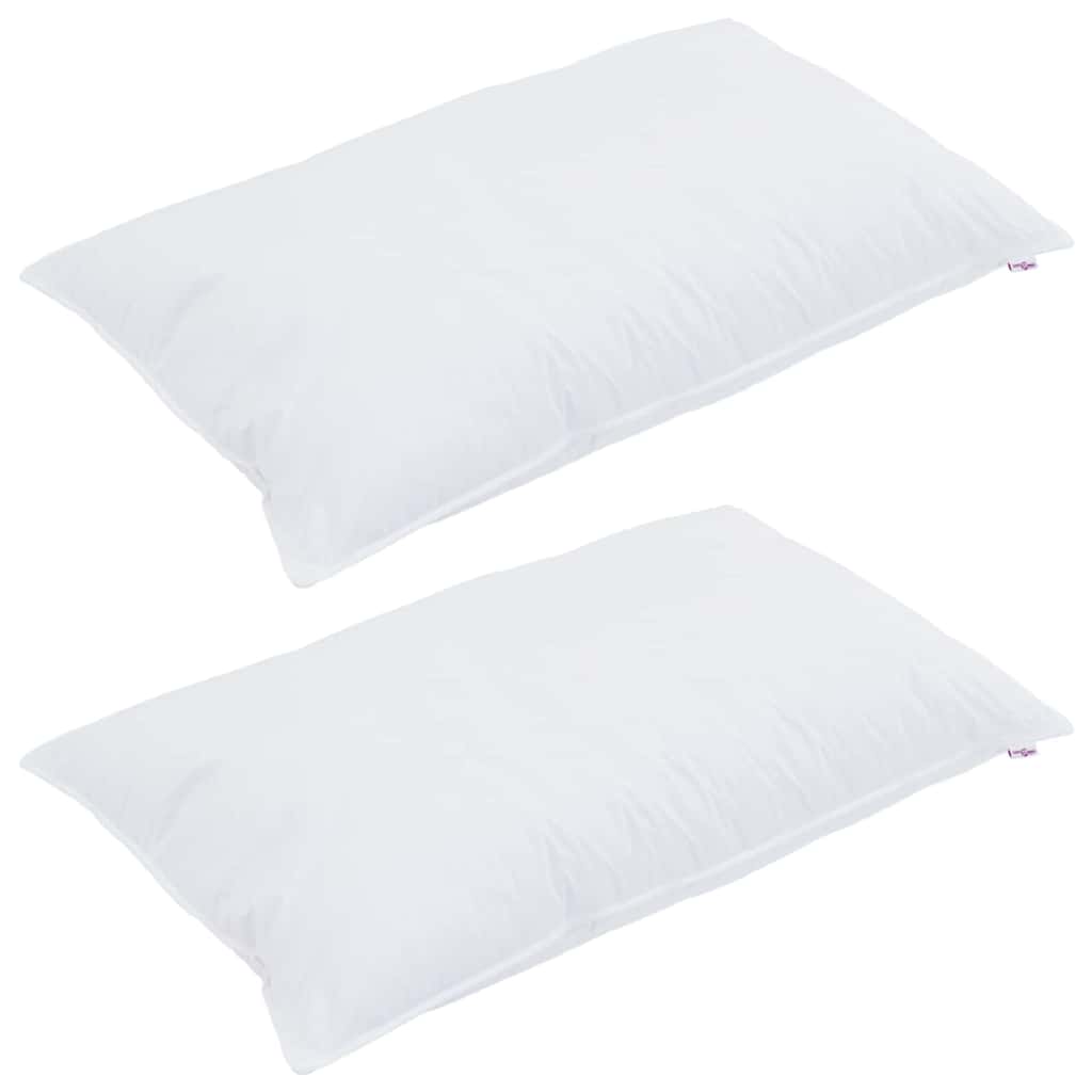 Sommerdecke mit Kissen 3 pcs Weiß Mikrofaser